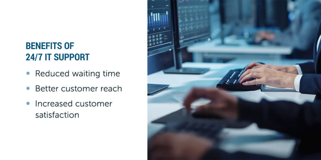 Benefits of 24/7 IT Support
